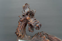 将图片加载到图库查看器,Miroir au dragon par Gabriel Viardot, Japonisme, France, Circa 1880