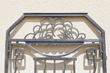 将图片加载到图库查看器,Paire de portes Art Déco en fer forgé, circa 1925