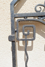 将图片加载到图库查看器,Paire de portes Art Déco en fer forgé, circa 1925