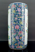 将图片加载到图库查看器,Important vase rouleau porte-parapluies / cannes, Chine, Quing, début XXe