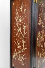 将图片加载到图库查看器,Armoire asiatique en bois de fer marqueté d'os, Indochine, circa 1880