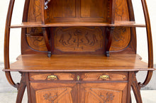 将图片加载到图库查看器,Buffet asymétrique Art Nouveau par Louis Brouhot, France, vers 1890