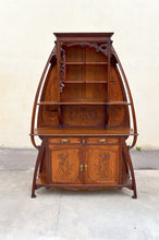 将图片加载到图库查看器,Buffet asymétrique Art Nouveau par Louis Brouhot, France, vers 1890