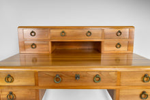 将图片加载到图库查看器,Bureau à gradin Art Déco / Néoclassique en noyer, France, vers 1940