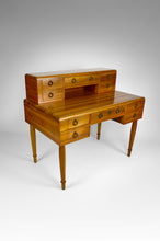 将图片加载到图库查看器,Bureau à gradin Art Déco / Néoclassique en noyer, France, vers 1940