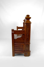 将图片加载到图库查看器,Banc coffre Napoléon III en noyer, vers 1860