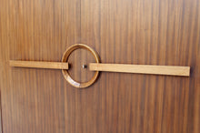 将图片加载到图库查看器,Bibliothèque / cabinet de travail Art Deco moderniste, attribuée à Auguste Vallin, France, circa 1930