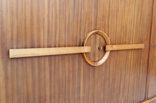 将图片加载到图库查看器,Bibliothèque / cabinet de travail Art Deco moderniste, attribuée à Auguste Vallin, France, circa 1930