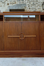 将图片加载到图库查看器,Bibliothèque / cabinet de travail Art Deco moderniste, attribuée à Auguste Vallin, France, circa 1930
