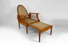 将图片加载到图库查看器,Fauteuil / chaise longue Morris en hêtre, Art Déco, France, Circa 1925