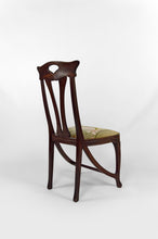 Lade das Bild in den Galerie-Viewer, Salon Art Nouveau 3 éléments, 2 bergères et 1 chaise, France, Circa 1900