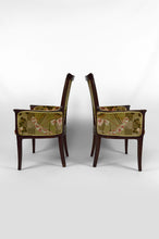 Lade das Bild in den Galerie-Viewer, Salon Art Nouveau 3 éléments, 2 bergères et 1 chaise, France, Circa 1900