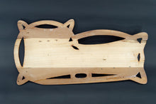 Charger l'image dans la galerie, Etagère murale Art Nouveau aux coquelicots, France, circa 1900