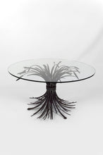 Charger l'image dans la galerie, Table basse aux épis de blé, "Coco Chanel" par Goossens, Circa 1970