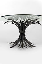 Charger l'image dans la galerie, Table basse aux épis de blé, "Coco Chanel" par Goossens, Circa 1970
