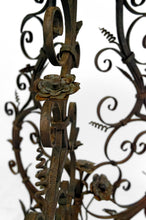 将图片加载到图库查看器,Guéridon / table d'appoint en fer forgé et plateau en marbre, Venise, Italie, XVIIe