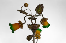 将图片加载到图库查看器,Lampadaire japonisant au Héron, Art Nouveau, France, vers 1900