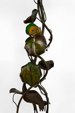 将图片加载到图库查看器,Lampadaire japonisant au Héron, Art Nouveau, France, vers 1900