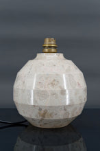 将图片加载到图库查看器,Lampe boule Art Deco moderniste en marbre sculpté, France, Circa 1930