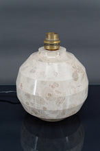 将图片加载到图库查看器,Lampe boule Art Deco moderniste en marbre sculpté, France, Circa 1930