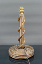 将图片加载到图库查看器,Lampe en rotin Louis Sognot, France circa 1950