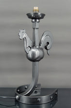 将图片加载到图库查看器,Lampe au coq en fer forgé par Jean Touret / les Ateliers de Marolles, Mid-Century Modern, France, Circa 1950