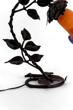 将图片加载到图库查看器,Lampe en fer forgé Art Nouveau- Art Deco par Muller Frères Lunéville, France, vers 1920