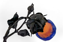 将图片加载到图库查看器,Lampe en fer forgé Art Nouveau- Art Deco par Muller Frères Lunéville, France, vers 1920