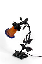 将图片加载到图库查看器,Lampe en fer forgé Art Nouveau- Art Deco par Muller Frères Lunéville, France, vers 1920
