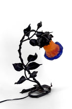 将图片加载到图库查看器,Lampe en fer forgé Art Nouveau- Art Deco par Muller Frères Lunéville, France, vers 1920