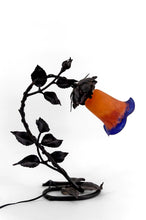 将图片加载到图库查看器,Lampe en fer forgé Art Nouveau- Art Deco par Muller Frères Lunéville, France, vers 1920