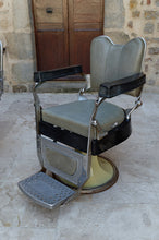 将图片加载到图库查看器,Lot de 3 fauteuils Art Deco de coiffeur / barbier, WITUB, France, circa 1940