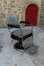 将图片加载到图库查看器,Lot de 3 fauteuils Art Deco de coiffeur / barbier, WITUB, France, circa 1940