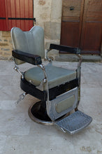 将图片加载到图库查看器,Lot de 3 fauteuils Art Deco de coiffeur / barbier, WITUB, France, circa 1940