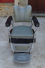 将图片加载到图库查看器,Lot de 3 fauteuils Art Deco de coiffeur / barbier, WITUB, France, circa 1940