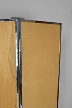 将图片加载到图库查看器,Miroir triptyque gainé de cuir provenant des Ateliers de Coco Chanel, Art Deco, France, Circa 1930