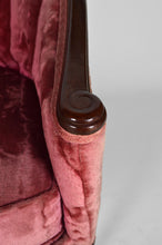 Lade das Bild in den Galerie-Viewer, Salon Art Déco en velours rose par Paul Follot, circa 1920