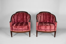 Lade das Bild in den Galerie-Viewer, Salon Art Déco en velours rose par Paul Follot, circa 1920