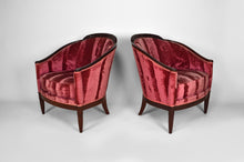 Lade das Bild in den Galerie-Viewer, Salon Art Déco en velours rose par Paul Follot, circa 1920