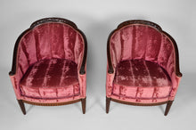 Lade das Bild in den Galerie-Viewer, Salon Art Déco en velours rose par Paul Follot, circa 1920