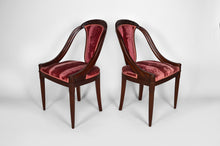 Lade das Bild in den Galerie-Viewer, Salon Art Déco en velours rose par Paul Follot, circa 1920