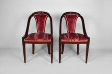 Lade das Bild in den Galerie-Viewer, Salon Art Déco en velours rose par Paul Follot, circa 1920