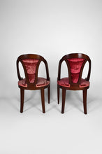 Lade das Bild in den Galerie-Viewer, Salon Art Déco en velours rose par Paul Follot, circa 1920