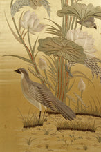 将图片加载到图库查看器,Paravent japonisant Louis XV, "Aux oiseaux", France, Circa 1880