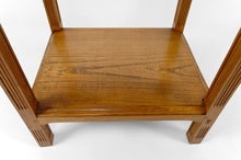 将图片加载到图库查看器,Desserte / guéridon en chêne, Art Nouveau, France, Circa 1910