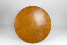 将图片加载到图库查看器,Table basse ronde Art Déco en érable, France, vers 1940