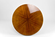 将图片加载到图库查看器,Guéridon Rond Art Déco en Trompe-l'Oeil attribué à Jules Leleu, France, vers 1930