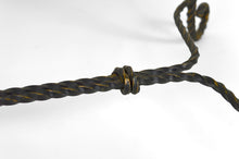 将图片加载到图库查看器,Table basse en fer forgé patiné et marbre, circa 1940