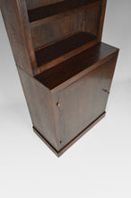 将图片加载到图库查看器,Bibliothèque Art Déco Moderniste en chêne, vers 1930