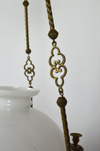 将图片加载到图库查看器,Lustre monte-baisse Napoléon III en bronze et laiton